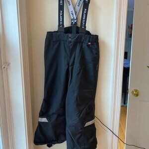 Polarn O. Pyret snowpants - black size 5-6
